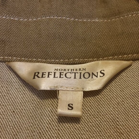 Northern Reflections Tan Denim Jean Jacket - Picture 9 of 16